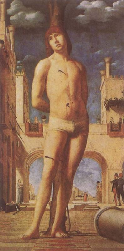 Antonello da Messina St Sebastian Sweden oil painting art